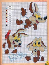 61 x 72 , 82 x 89 this is a quilt pattern in pdf form. 23 Looney Toons Road Runner W Coyote Ideas Stitch Cartoon Disney Cross Stitch Cross Stitch Patterns