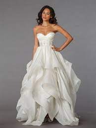 Pnina Tornai Handkerchief Skirt Ball Gowns Wedding Wedding Dresses Kleinfeld Bridal Wedding Dresses