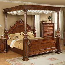 A wooden king size canopy bed is a beautiful choice. Google Image Result For Http S4e8f1f640ed3c Img Gostorego Com 802754 Cdn Media S4 E8 F1 F6 40 Ed 3c Catalog Pro Wooden Bed Design Bed Design Canopy Bed Frame
