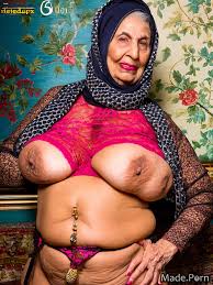 Porn image of busty saggy tits hijab 80 persian big tits gigantic boobs  created by AI