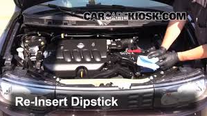Whenever checking, filling, or topping off a cvt's fluid level of an applied vehicle for any reason, use the 2015 Nissan Altima Transmission Dipstick