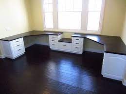 Desk clusters, open space, and flexible seating. Corner Desk Home Design Ideas Pictures Remodel And Decor Home Home Office Design Home Office Space