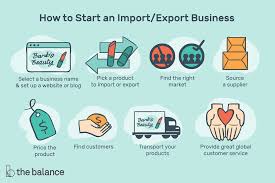 To take government intensive scheme for exporters. Steps To Starting An Import Export Business