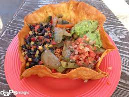 Maybe you would like to learn more about one of these? Disneyland S Rancho Del Zocalo Restaurante Spices Up Your Typical Salad With A Vegetarian Tostada Salad Daps Magic
