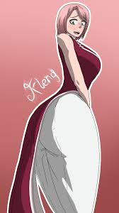 Rule 34 - Ass Big Breasts Green Eyes Jfleng Naruto (series) Pink Hair Sakura  Haruno Thick Ass Thick Thighs | 8669755