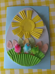 They won't look perfect, but the smiles on. Easter Cards For Preschoolers To Make Here Come The Girls