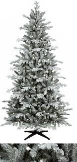 Prelit Flocked Christmas Tree White Flocked Christmas Tree Flocked Christmas Trees Artificial Christmas Tree