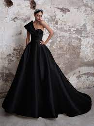 Tourmaline Black Wedding Gowns Princess Wedding Dresses Black Wedding Dresses
