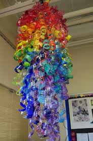 Tonawanda Students Inspired By Chihuly Recycled Art Projects Recycled Art Plastic Bottle Art