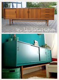 Passen sie ihren alten schrank doch einfach mit frischem lack an die einrichtung an. 70 Er Jahre Sideboard Lackieren Lybstes