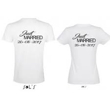 → mariage frères japon pour offrir coffrets nos collections mousselines de thé icône® le tea club présentation réservations. T Shirt Couple Just Maried Date Mariage