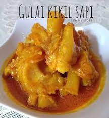 Resep Gulai Kikil Sapi Ala Rm Padang Oleh Jenny Recipe Gulai Resep Masakan Resep
