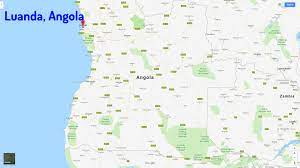 The capital city has a total area of 43,629,548.60 square miles (113000000 km2). Luanda Map