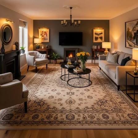 Anchoring the Room: Scaling Your Area Rug