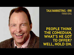 People think the comedian, what's he got to offer? Well, hold