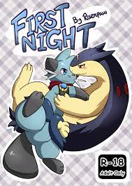 Risenpaw - First Night (Pokémon) gay porn comic