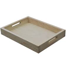 Rated 4.5 out of 5 stars. Tools Trays Boards Coffee Table Tray With Handles Wooden Blank Wooden Small Coffee Table Tray Unfinished Wooden Serving Tray Unpainted Wooden Coffee Tray