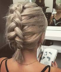 Just want a simple cut? How To Braid Short Hair Yourself How To Wiki 89