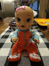 2014 BABY ALIVE DOLL...11 INCHES TALL..GENTLY USED