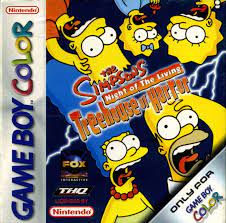 Released in 2000 on game boy color (nintendo) race electronic arts. The Simpsons Night Of The Living Treehouse Of Horror 2001 Game Boy Color Credits Mobygames