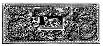 Romulus and remus, the legendary founders of rome. Ancient Rome Romulus Remus Page Ornament Stock Illustration Adobe Stock