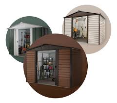 Our childrens playhouses / summer houses also make quality potting & storage sheds. Metal Garden Sheds Garages Yardmaster International
