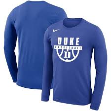 From famous all time duke greats like christian laettner and grant hill, to other lesser known players, this a great list of the top duke blue devils basketball players. Men S Nike Royal Duke Blue Devils Basketball Drop Legend Long Sleeve Performance T Shirt