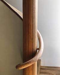 Nearly Done Continuous Handrail Stair Handrail Staircase Handrail Staircase Design