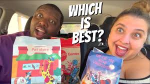 We Ranked Fast Food KID MEALS From Best to Worst! [Pt 2]