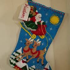 Bucilla Gingerbread House 6 Pce Felt Christmas Ornament Kit Etsy Felt Christmas Stockings Felt Christmas Christmas Stockings