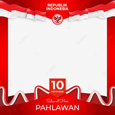 Download now bendera merah putih vector corel draw indonesian flag red. Bingkai Merah Putih Indonesia Heroes Day 10 November Frame Border Frame Border Indonesia Png And Vector With Transparent Background For Free Download Red And White Flag Frame Banner Vector