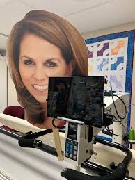 Koleene visits Quilter's Window, busy with fabric and sewing