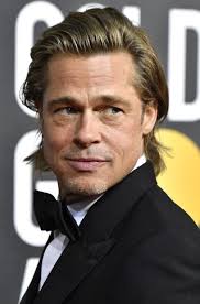 You never know which brad pitt you'll get, either. Brad Pitt Ansel Elgort And