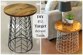 Easy Diy Accent Table Tutorial For Your Living Room Decor Diy End Tables Home Decor Furniture Diy