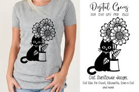 Cytoscape elements are mutable by design. Cat And Sunflower Design Graphic By Digital Gems Creative Fabrica In 2020 Sunflower Design Design Free Design Resources
