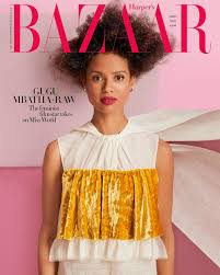 Her father, patrick mbatha, is a black south african doctor, and her mother, anne raw, is a caucasian english nurse. Gugu Mbatha Raw Covers Harper S Bazaar Uk April 2020 By Richard Phibbs Fashionotography