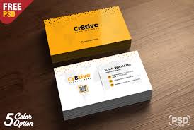 Business card designer plus is a free business card program that will definitely make you enjoy the design process. Clean Business Card Design Free Psd Uxfree Com