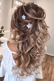 30 half up half down wedding hairstyles. Best Wedding Hairstyles For Every Bride Style 2020 21 Summer Wedding Hairstyles Hair Styles Bride Hairstyles