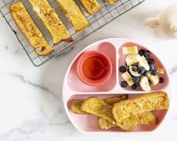 Image of French toast for kids breakfast