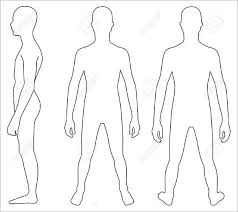 Human Body Outline 17 Free Sample Example Format Download Free Premium Templates Body Outline Human Body How To Drow