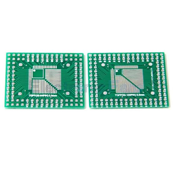 QFP FQFP TQFP 32 44 64 80 100 LQFP SMD To DIP