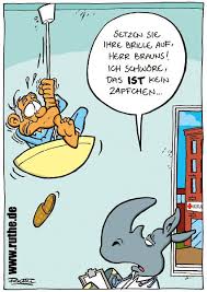 Krankenhaus Arzt Doktor Nashorn Hno Hno Wg Lampe Brille Zapfchen Herr Brauns Ruthe Lustige Cartoons Ruthe Cartoon