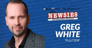 Greg White is "Pulitzer" in Disney's Newsies