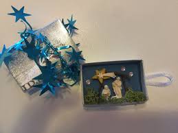 krippe in der streichholzschachtel basteln weihnachten weihnachtsbasteln streichholzschachteln