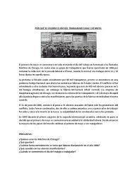 Al fin te sientes seguro de tomar una decisión, has esperado mucho tiempo y llego el momento de dar ese paso tan importante y eso es algo digno de celebrar. Por Que Se Celebra El Dia Del Trabajador Cada 1 De Mayo