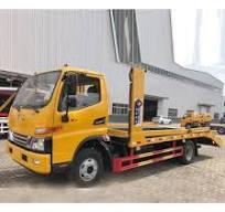 JAC 4X2 Transporter Truck Mini 3 / 6 / 8 Cars Double Deck Car Carrier Truck