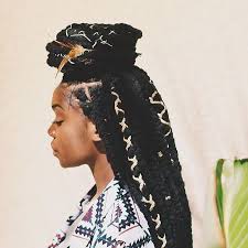 Creative Box Braid Styles Yarn Braids Styles Box Braids Styling Hair Styles
