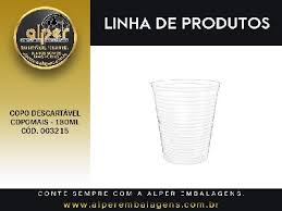 Melhor preço para copo descartável 180ml na variado, tudo em até 10x! Copo 180ml Copomais Trans C 25x100