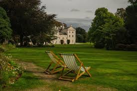 As Autumn Comes To Sit A While 18th Century Landscape Mansions Outdoor Chairs