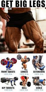Gain Size And Strength For Monster Legs In 4 Weeks Gymguider Com Leg Workout Big Legs Workout